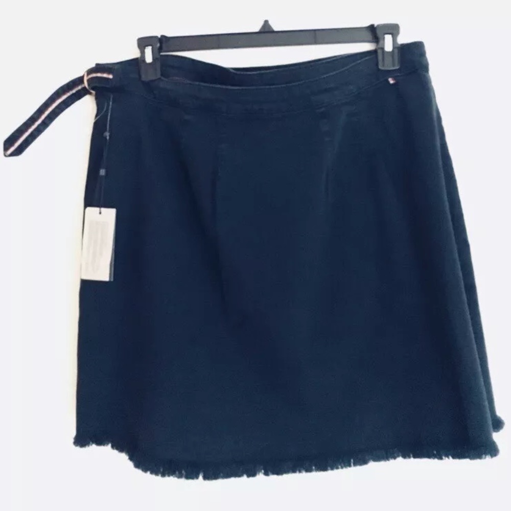 Tommy Hilfiger Wrap Skirt dark navy blue